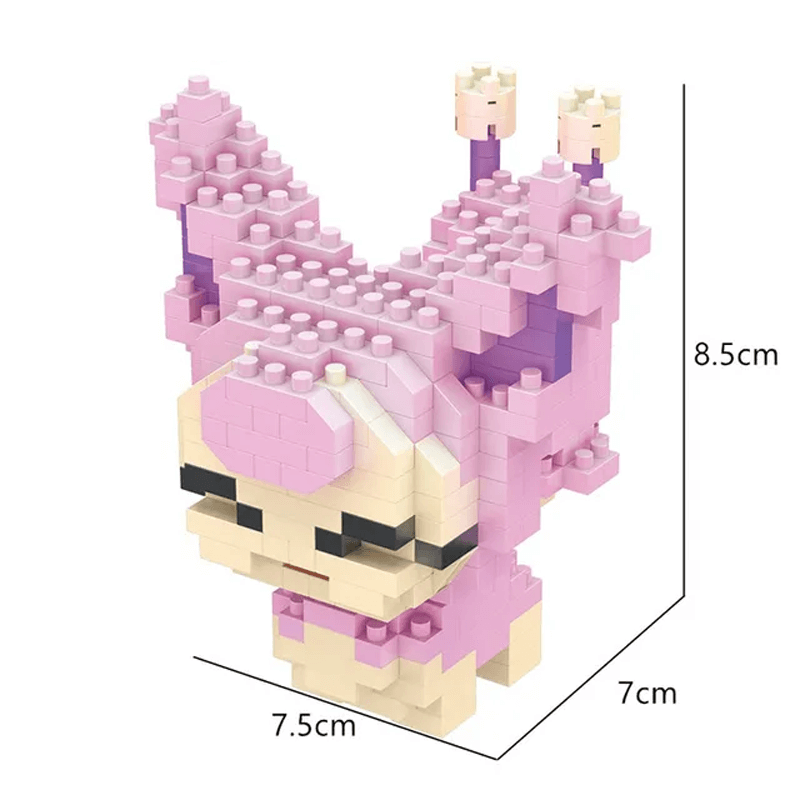 Poke Character Nanoblocks Anime-Bausteine