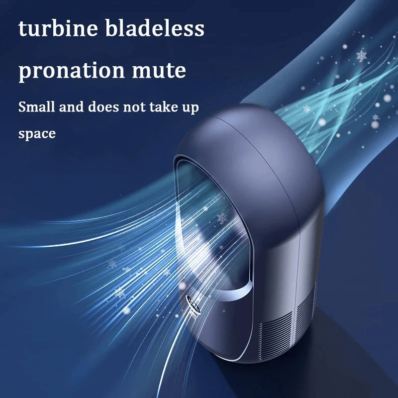 Tragbarer Ventilator mit LED-Anzeige 2000mAh