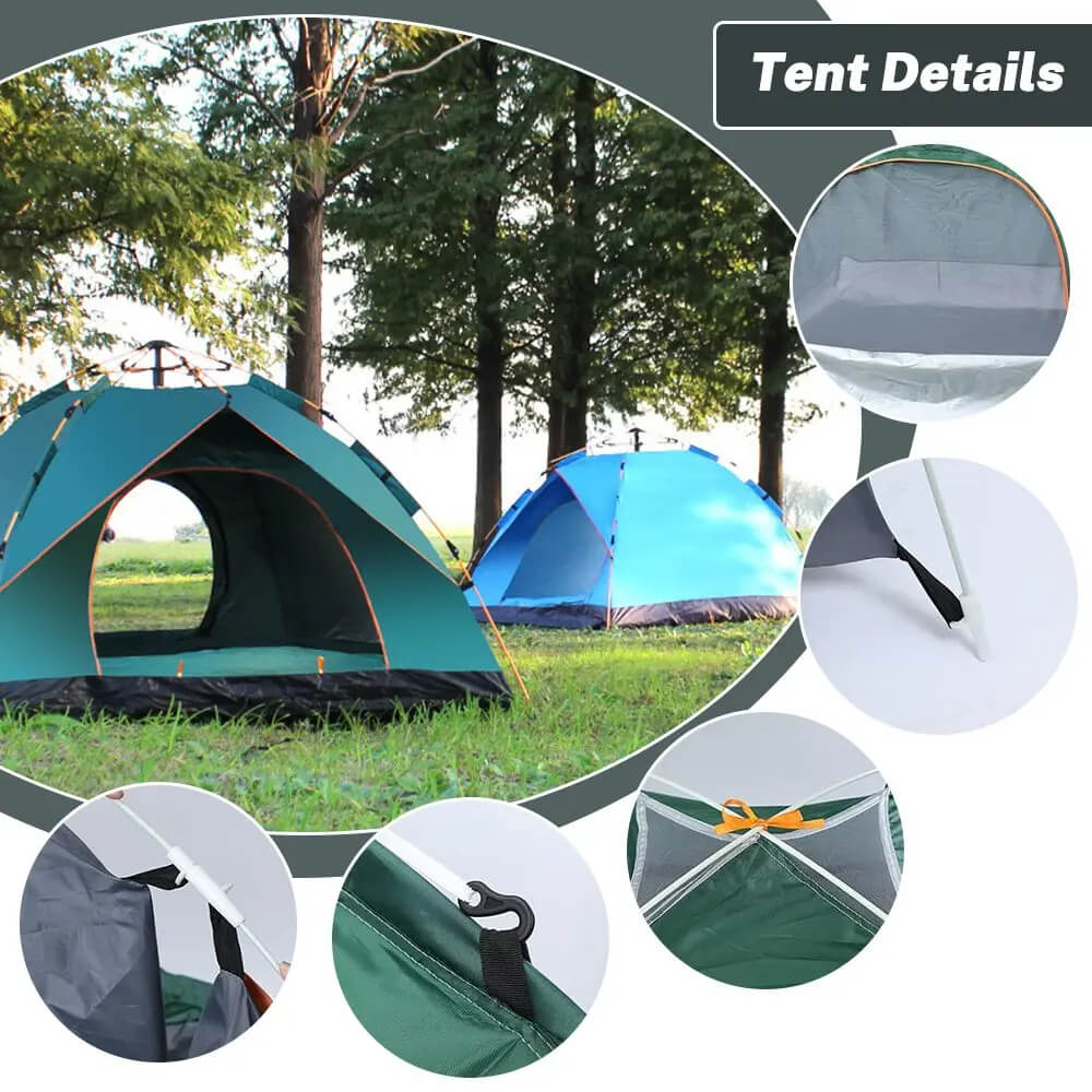 Express-Zelt 3 Sekunden vollautomatische Pop-up Zelt Camping & Wandern