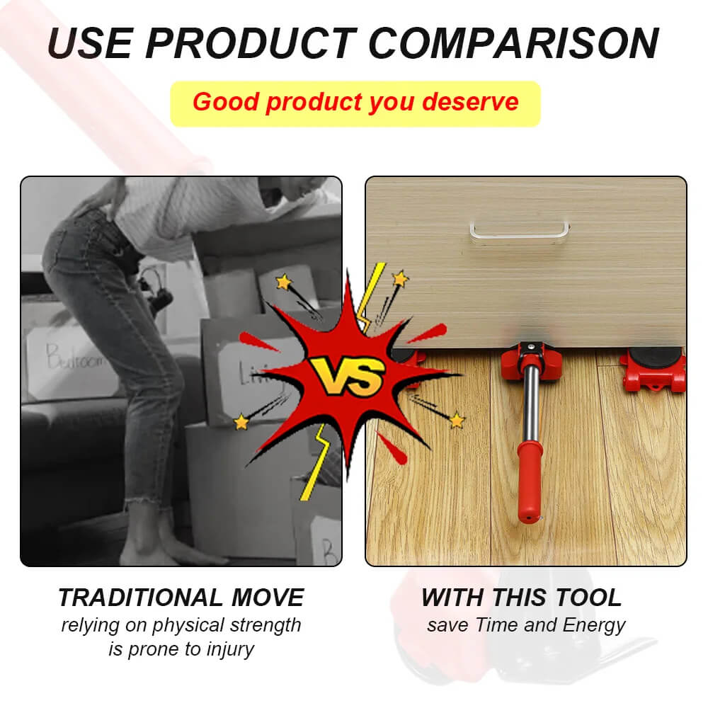 Smart Mover Pro - Ergonomischer Mover für Zuhause & Büro