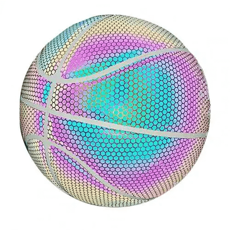 Brillant reflektierender holografischer Basketball
