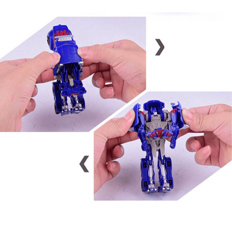 Dynamisches transformatives Roboterauto - Optimus Toy, 1-Schritt-Verwandlung, Roboter & Dinosaurier-Actionfigur für Jungen