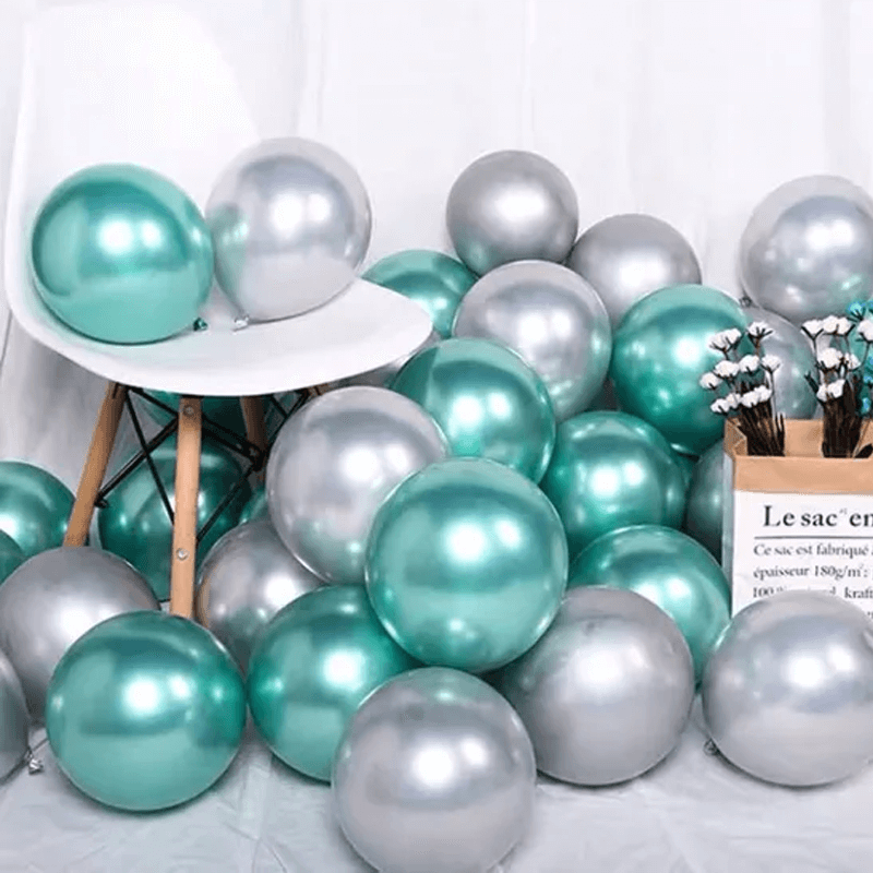 Fröhliche Weihnachten Ballons in mehreren Farben - Latex Ballons Party Ballons