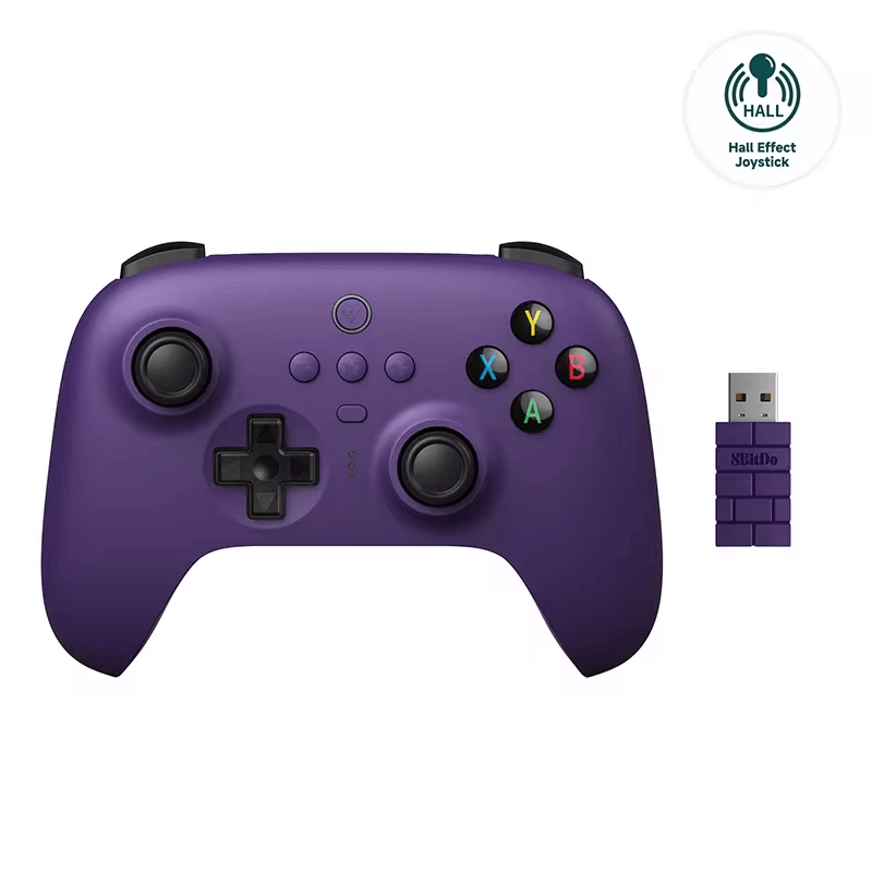 Ultimate 2.4G Wireless Controller - Hall-Effekt Joystick Upgrade für PC, Steam Deck & Android Spiele