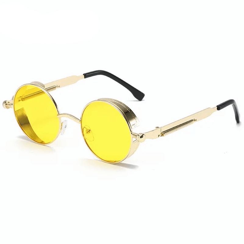 Steampunk-Sonnenbrille aus Metall