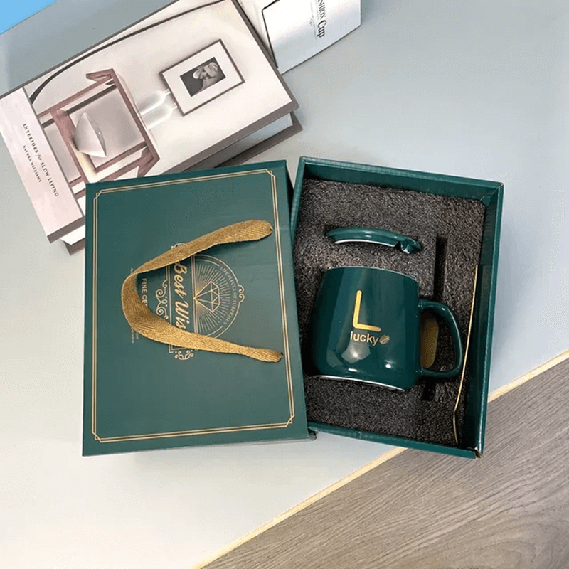 Geschenkset mit Keramikbecher