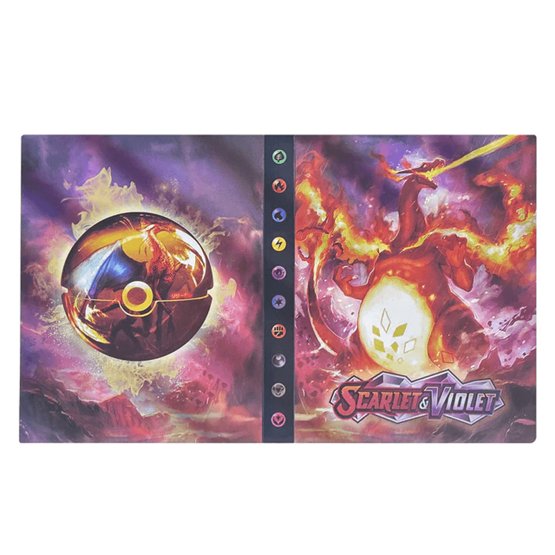 Poke Card Collector Album - 240 Kartenfächer, perfekt für Sammler