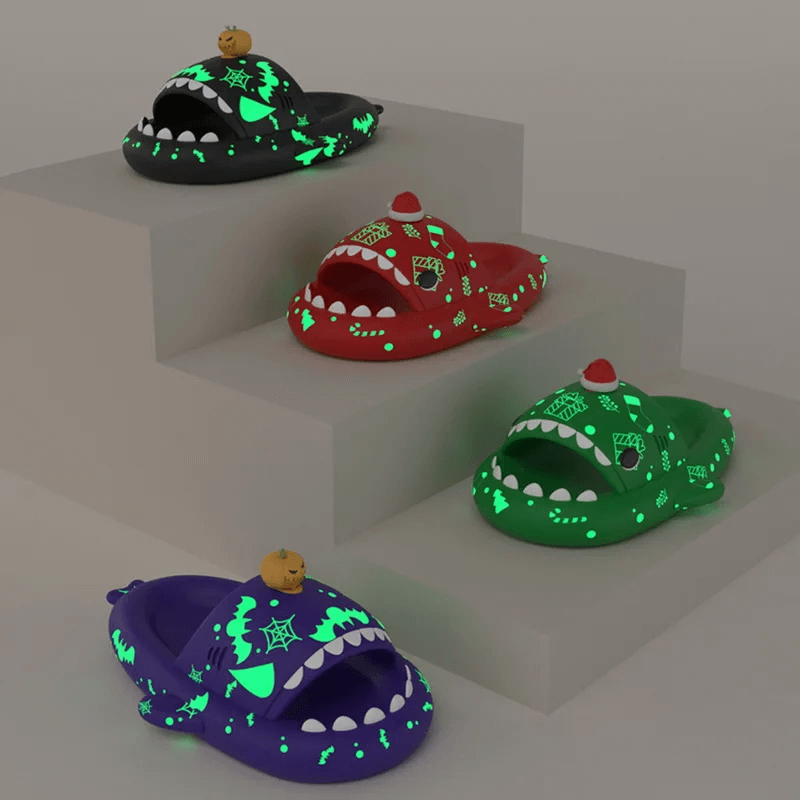 Bequeme leuchtende EVA-Hai-Rutschen