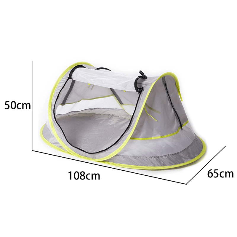 Pop-Up UV-Zelt für Kinder Strandzelt Sonnenzelt tragbar, Moskitonetz