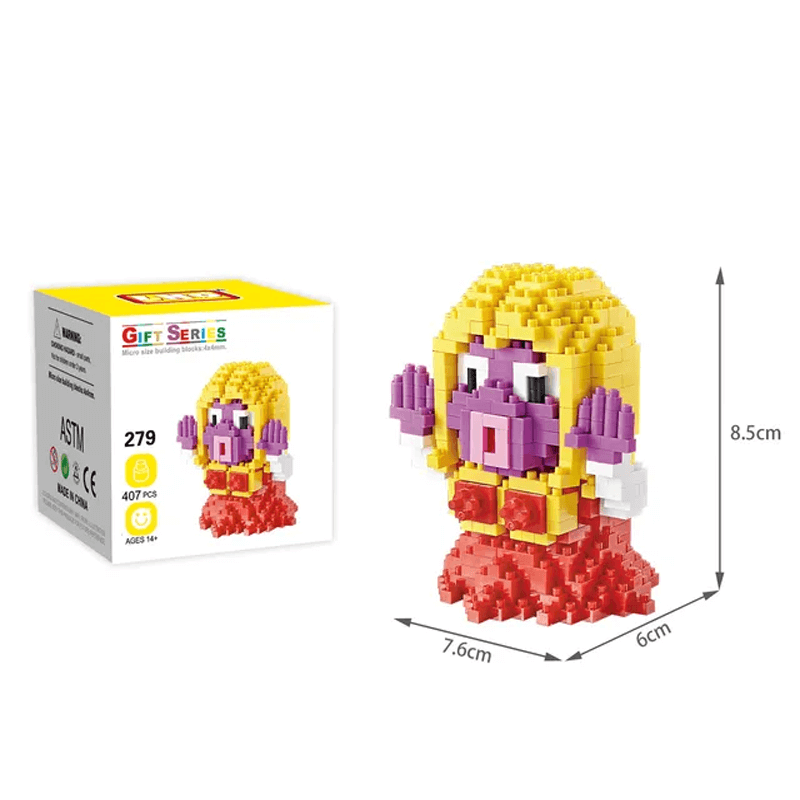 Poke Character Nanoblocks Anime-Bausteine