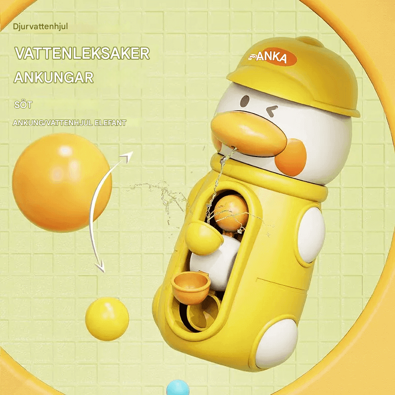 Wasserrad Badespielzeug - rotierendes Spielzeug für Kleinkinder, batterielos