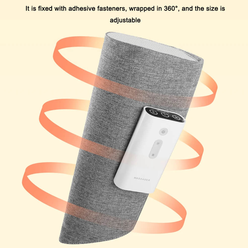 Elektrische Beinmuskelmassage Heiße Kompresse Kneten Entspannung Fördert die Blutzirkulation