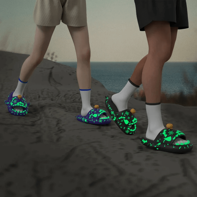 Bequeme leuchtende EVA-Hai-Rutschen