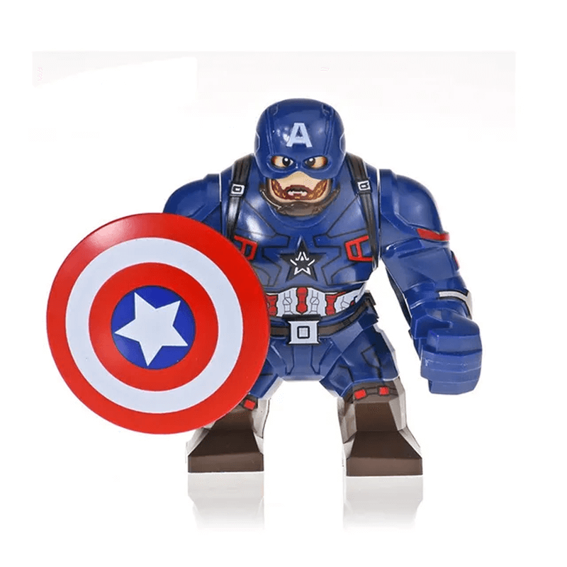 Miniatur-Action-Figur Ziegelsteine Superhelden