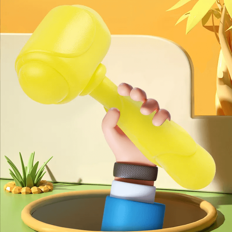 Montessori Whac-A-Mole - Lustiges und lehrreiches Klopfspiel für Kinder