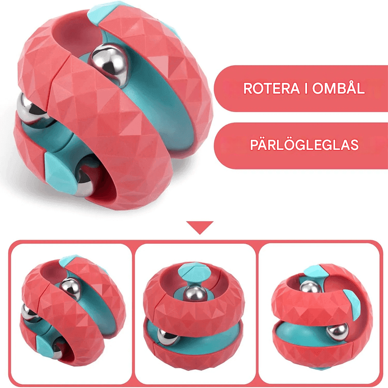 Stressabbau Orbit 3D Ball Cube - Perfektes sensorisches Spielzeug für Kinder und Erwachsene