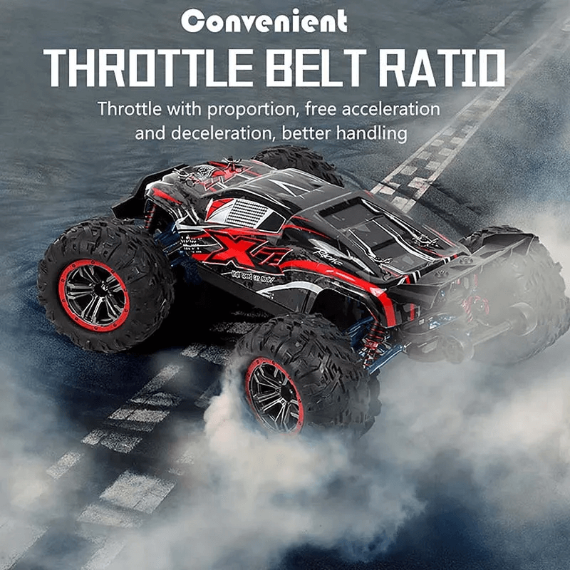 2.4G 4WD Brushless RC Car - Hochgeschwindigkeits-Off-Road-Rennfahrzeug mit 80 km/h