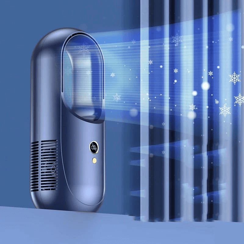 Tragbarer Ventilator mit LED-Anzeige 2000mAh