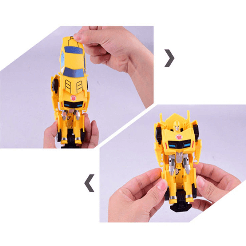 Dynamisches transformatives Roboterauto - Optimus Toy, 1-Schritt-Verwandlung, Roboter & Dinosaurier-Actionfigur für Jungen