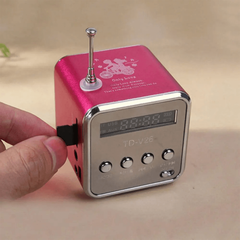 Mini Radio Bluetooth Lautsprecher