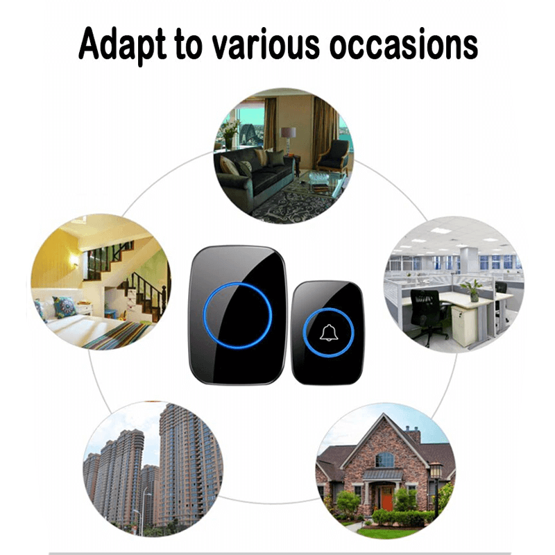 Drahtlose intelligente Türklingel mit Fernbedienung