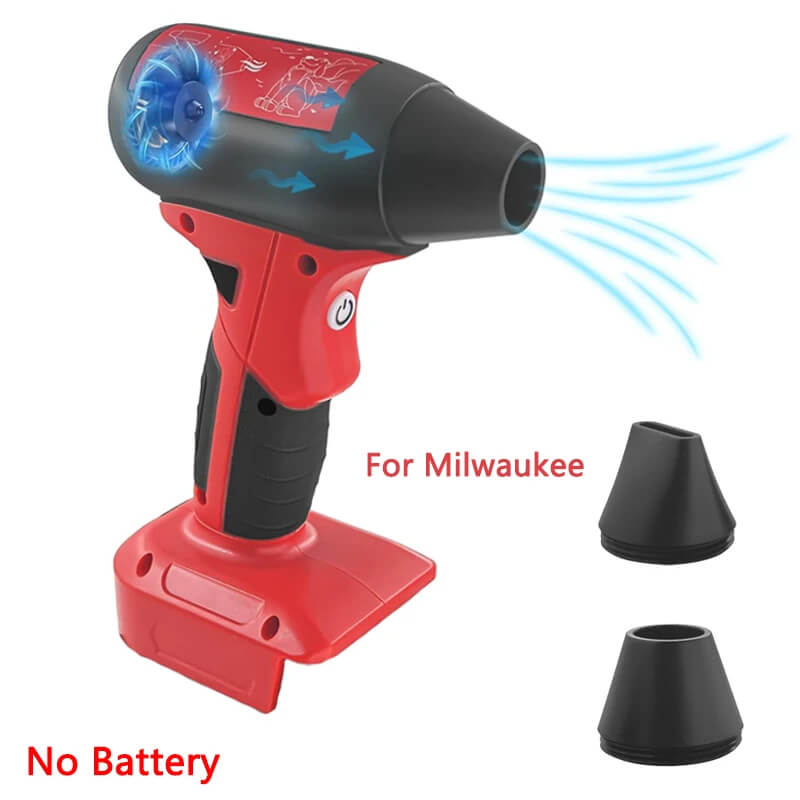 VoltBreeze - Tragbarer Jet-Ventilator mit 4 einstellbaren Geschwindigkeiten für effizienten Luftstrom