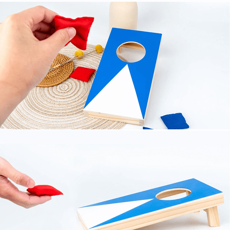 Erbsensack Cornhole Spiel