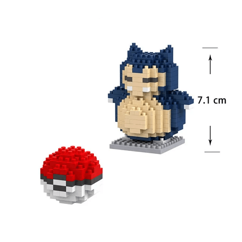 Poke Character Nanoblocks Anime-Bausteine