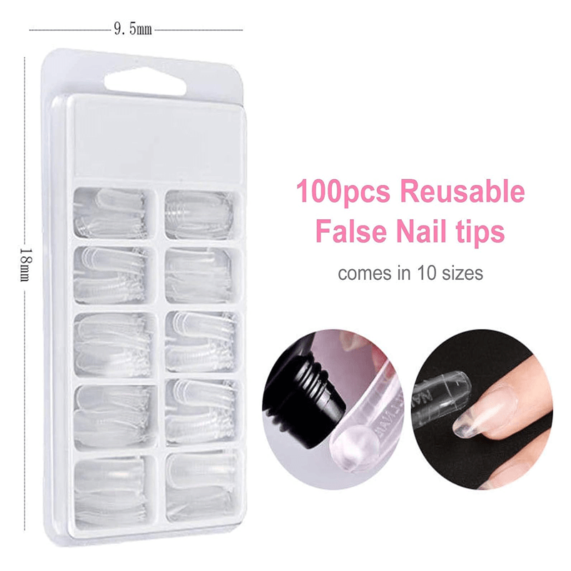 Nagelverlängerungsset mit UV-Lampe