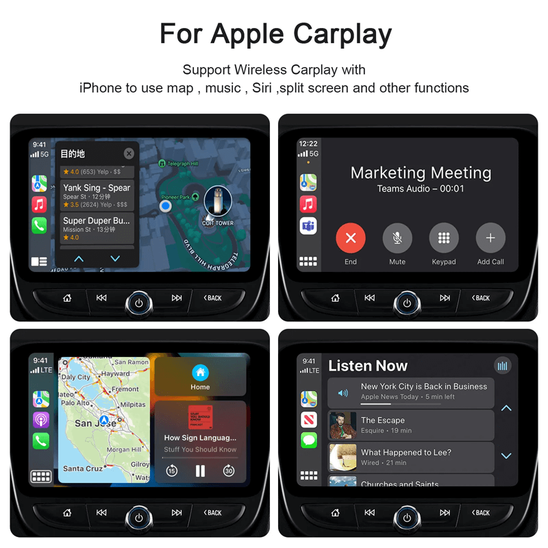 Drahtloser CarPlay-Adapter für Android/Apple