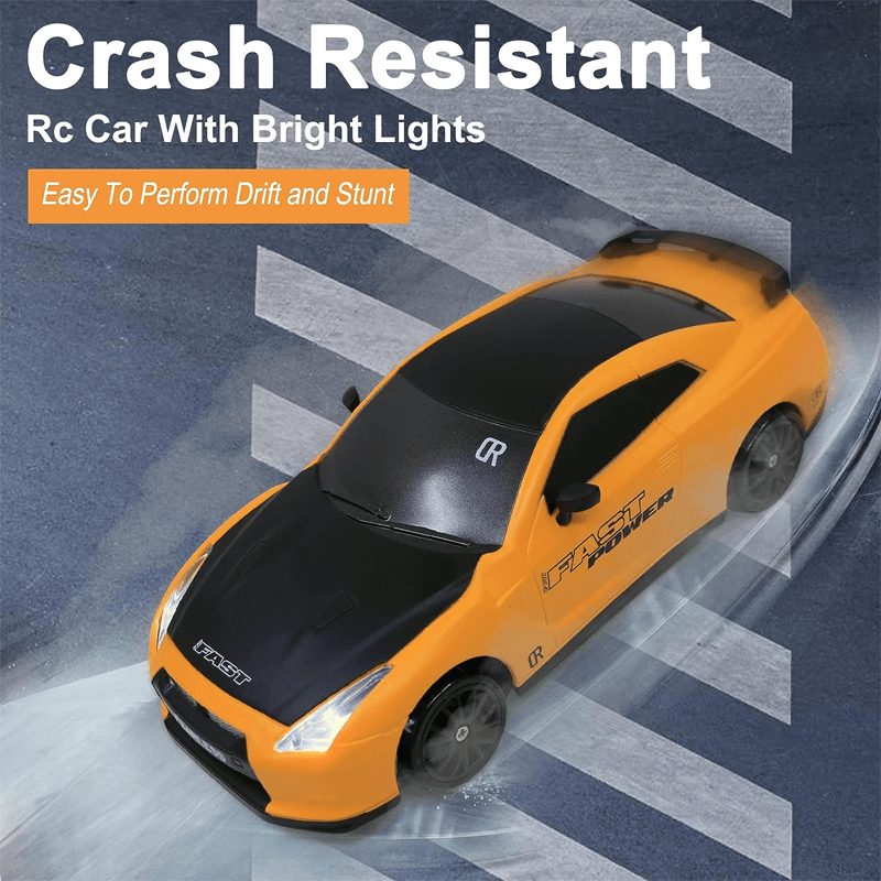 1:24 RC Drift Car mit Vierradantrieb - 15km/h hohe Geschwindigkeit und dynamisches Rennen