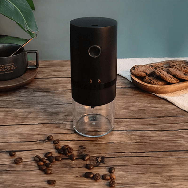 Tragbare wiederaufladbare Kaffeebohnenmühle