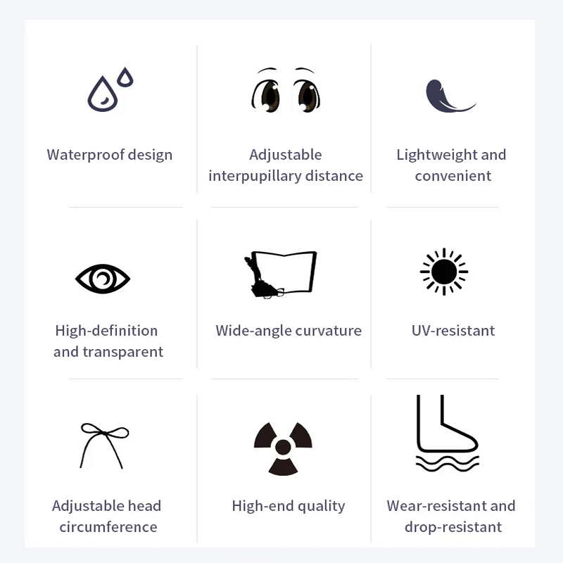 Wasserdichte Schwimmbrille HD Erwachsene