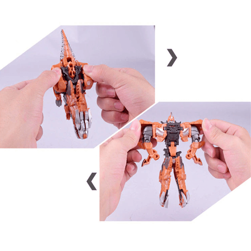 Dynamisches transformatives Roboterauto - Optimus Toy, 1-Schritt-Verwandlung, Roboter & Dinosaurier-Actionfigur für Jungen