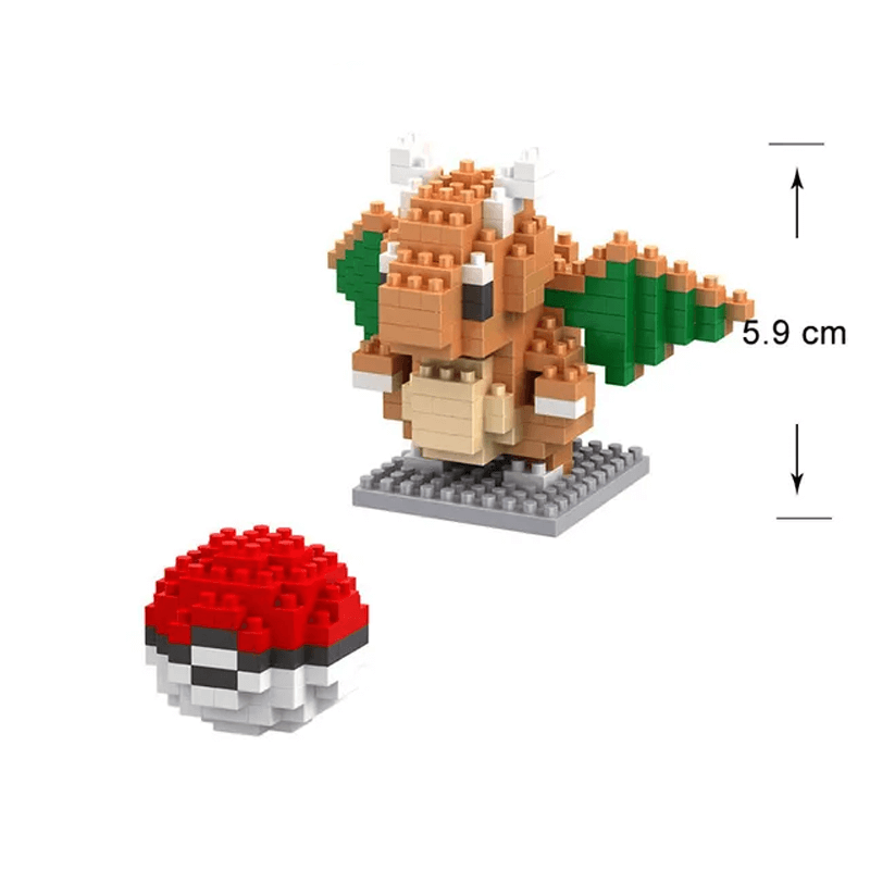 Poke Character Nanoblocks Anime-Bausteine
