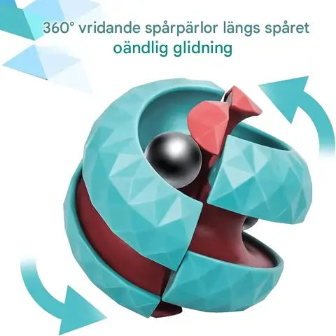Stressabbau Orbit 3D Ball Cube - Perfektes sensorisches Spielzeug für Kinder und Erwachsene