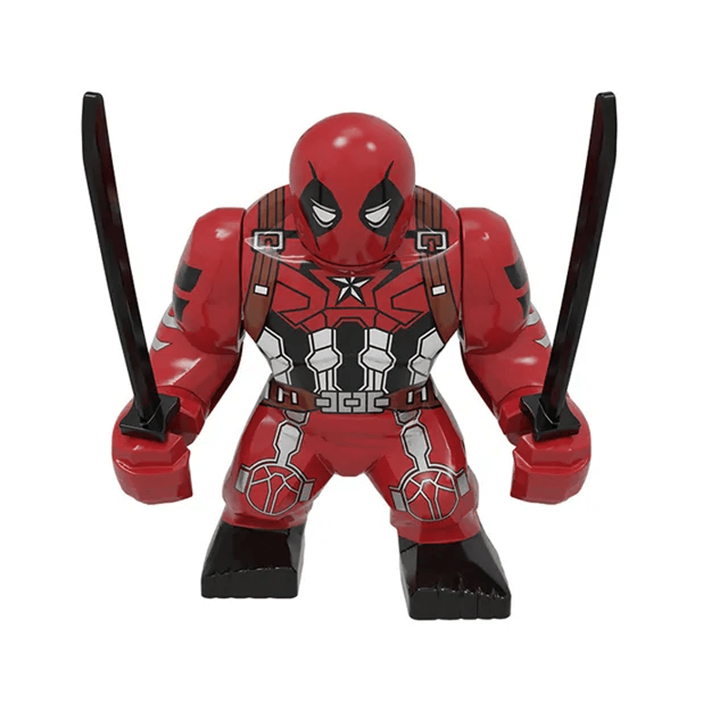 Miniatur-Action-Figur Ziegelsteine Superhelden