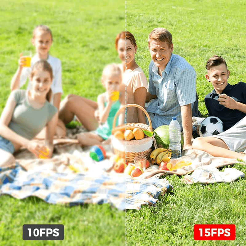 360° WiFi Dual Lens Surveillance Camera | AI Human Detection, Nachtsicht, IP66 & Mobile Control