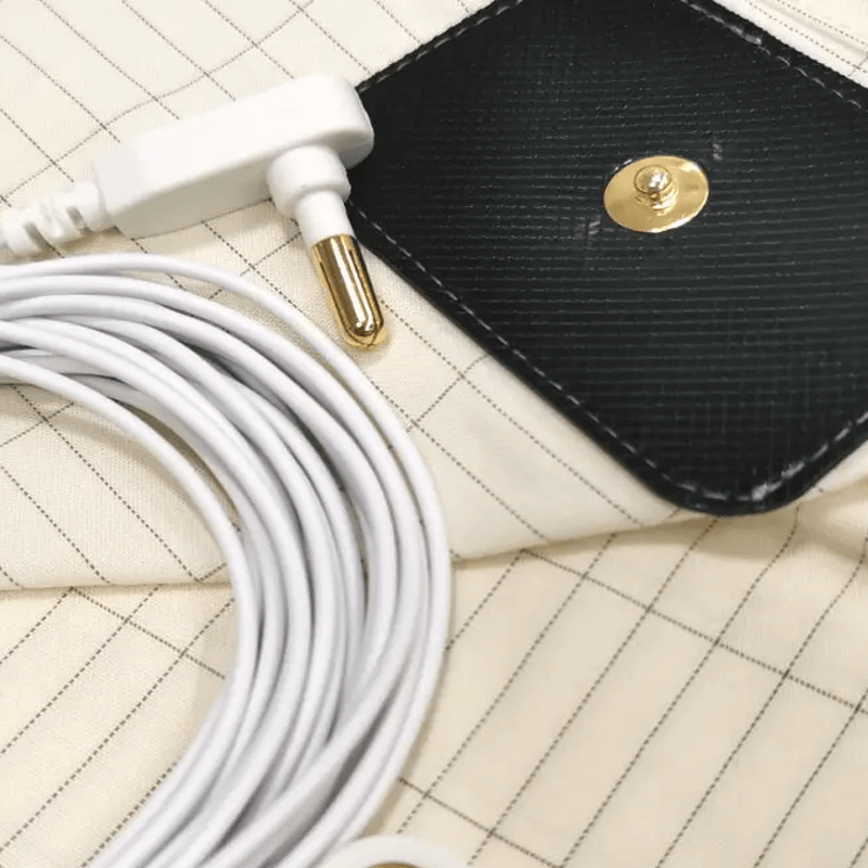 Erdungslaken mit Silberfäden - für besseren Schlaf & Gesundheit