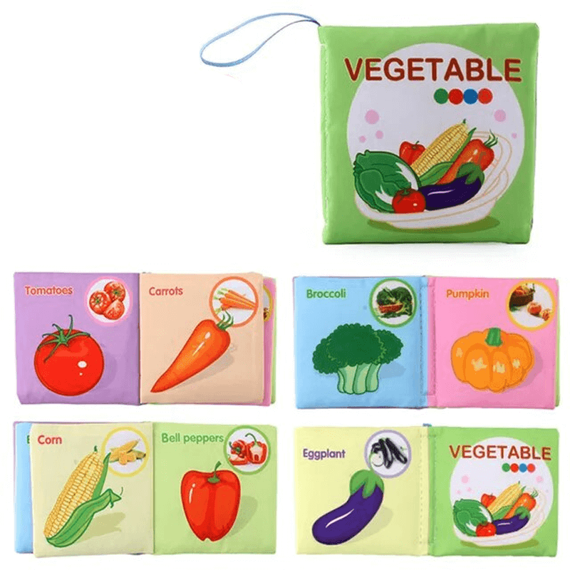 Baby-Entdeckungsbücher - Lehrbücher für frühes Lernen & Sensorische Entdeckungen