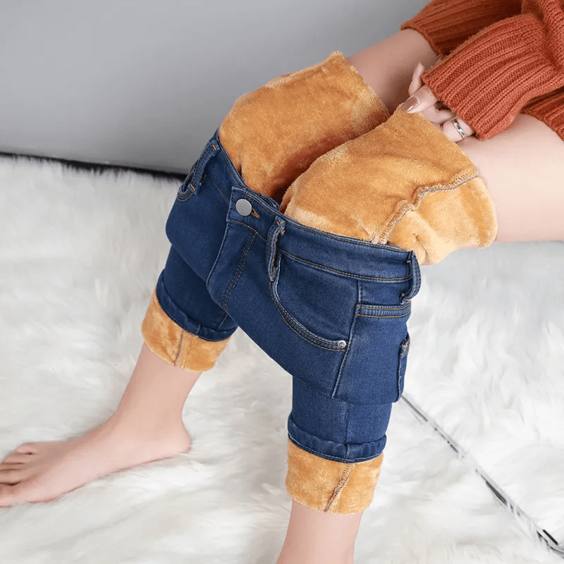 Warm gefütterte Jeans