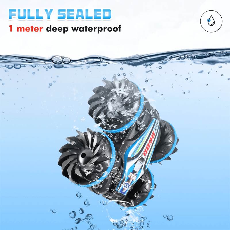 Wasserdichtes Amphibien-RC-Auto für Kinder
