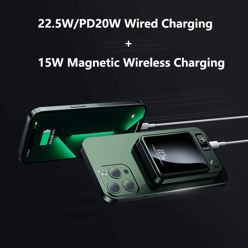 10000mAh Drahtlose magnetische Powerbank