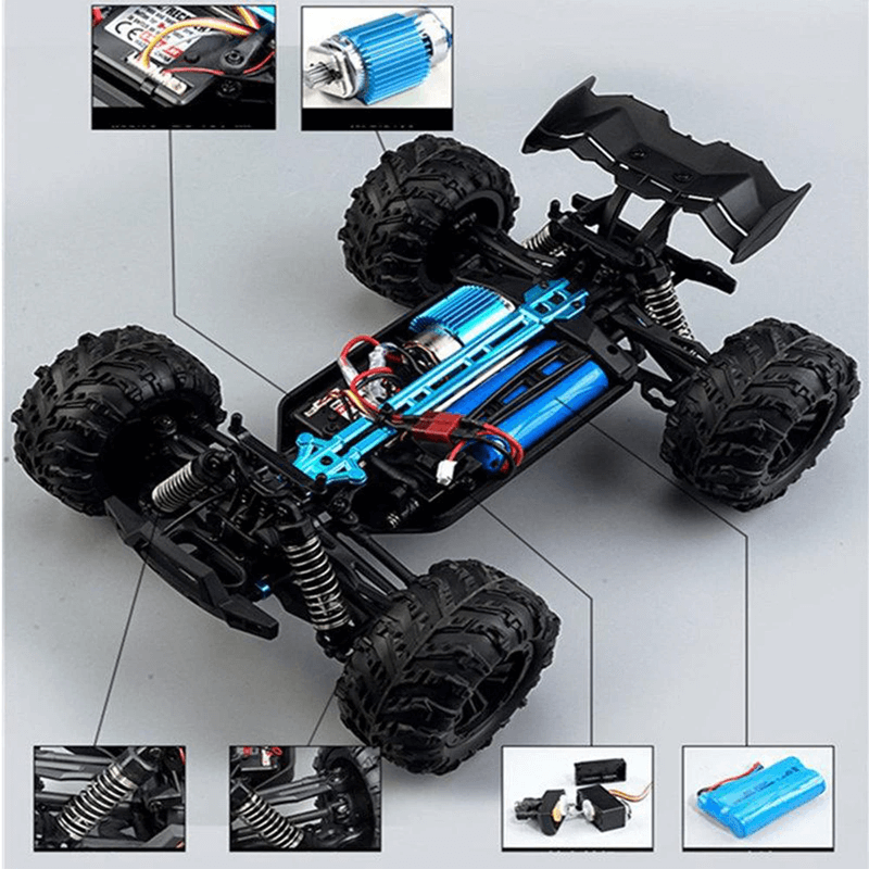 1:16 RC Car 50km/h - 4x4 Off-Road Monster Truck mit 4WD und 2.4G Fernsteuerung