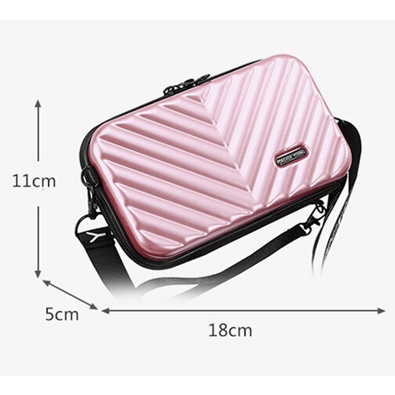 Miniaturkoffer Crossbody Bag