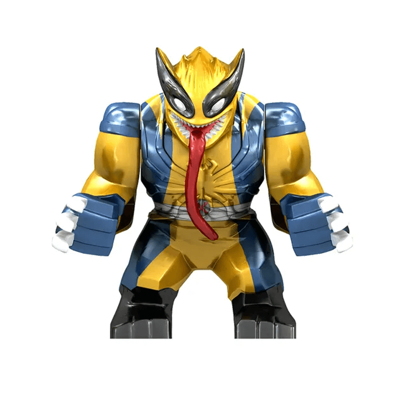 Miniatur-Action-Figur Ziegelsteine Superhelden