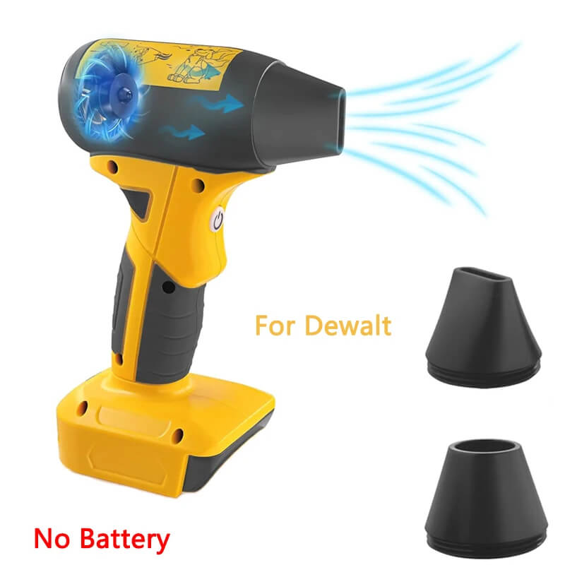 VoltBreeze - Tragbarer Jet-Ventilator mit 4 einstellbaren Geschwindigkeiten für effizienten Luftstrom