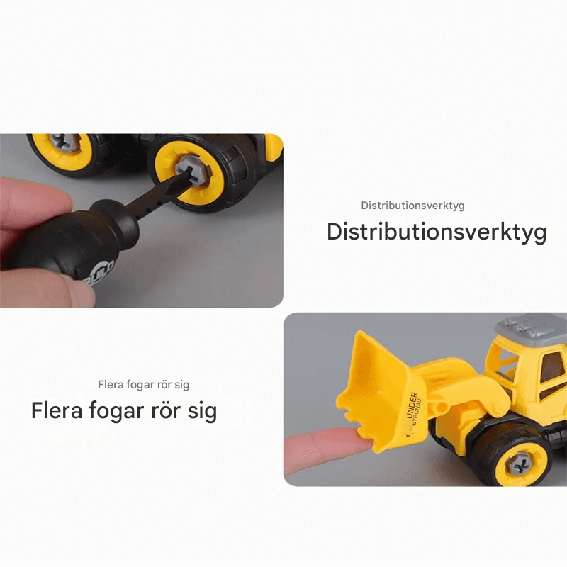 Puzzle Simulation Bagger Spielzeug - DIY baubare Spielzeug für Kinder