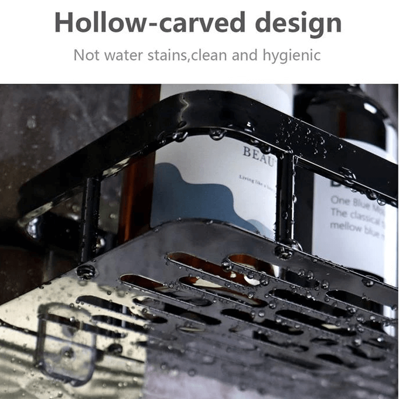 Wandmontiertes Regal - Ausziehbares Eckregal für das Badezimmer