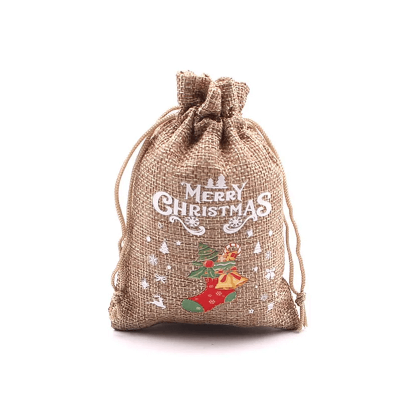 Kuschelige Weihnachtstüte für Weihnachtsgeschenke 10x14cm